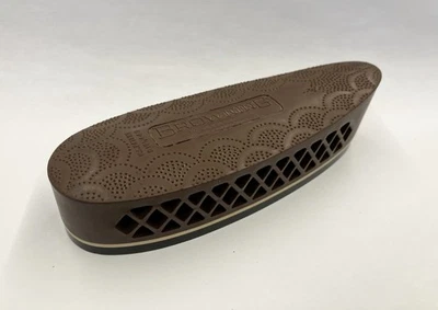 1" BROWNING HONEYCOMB GRIND TO FIT RECOIL PAD MAX 4.93" X 1.75"; 3 1/8" hole sp - Image 1 of 4