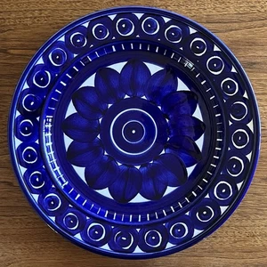 Arabia of Finland Valencia Large 13” Deep Serving Platter Plate Ulla Procope Vtg - Picture 1 of 4