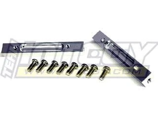 Soporte de mampara mecanizado Billet (2) para HPI 1/8 Savage-X, 21 y 25 Monster Truck Foto 1 de 1