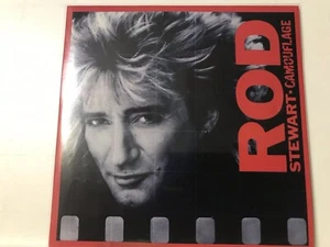rare pop 80s 70s CD card sleeve ROD STEWART Camouflage INFATUATION Limited - Picture 1 of 2