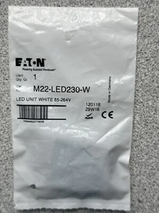 NEW Eaton Moeller M22-LED230-W LED Lamp Light Unit White 85-264V M22 - Picture 1 of 3