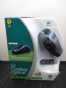 Logitech LX7 Cordless Wireless 5 Button Optical Mouse New in the Box NIB Sealed