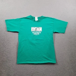 McGuires Irish Pub Shirt Youth Large Green Destin Pensacola FL I Saw The Money - Picture 1 of 10