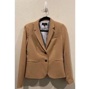 Blazer J.CREW Escolar Forrado Dos Botones Beige Talla M - Imagen 1 de 4