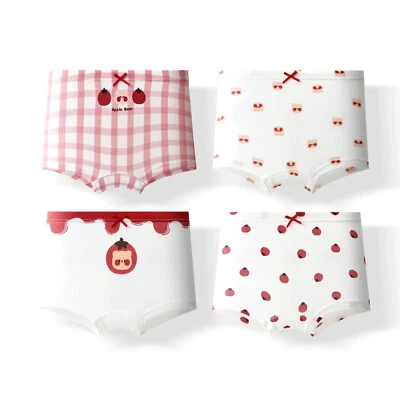 Little Girls' Antibacterial Underwear Princess Baby Cotton Panties Boxer Briefs - Image 1 of 4
