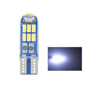 20X T10 LED T10 Strobe LED Flash 194 168 W5W Silica gel 15SMD Led Parking Bulb - Picture 1 of 12