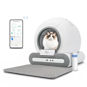 DOEL Automatische selbstreinigende Katzentoilette 65L APP Control mit Katzenstre - Bild 1 von 9