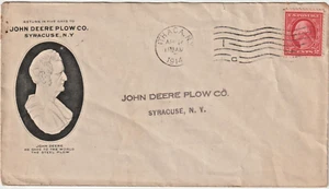 John Deere Plow Co Syracuse Ny Illust Abdeckung mit Ithaca NY 1914 cl (h47) - Bild 1 von 2
