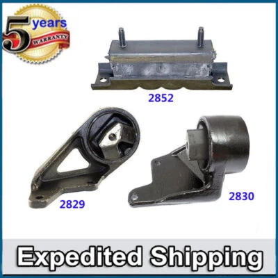 Trans Engine Motor Mount Set 2829 2830 2852 M1092 For Dodge RAM 1500/2500/3500 - Image 1 of 4