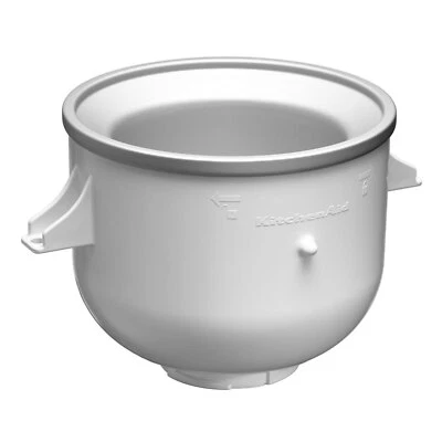 KitchenAid 5KICA0WH máquina de helados accesorios máquina de helados recipiente de hielo cuenco