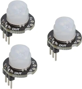 3X SR602 Motion Sensor Detector Module Pyroelectric Infrared Sensitivity Switch - Picture 1 of 6