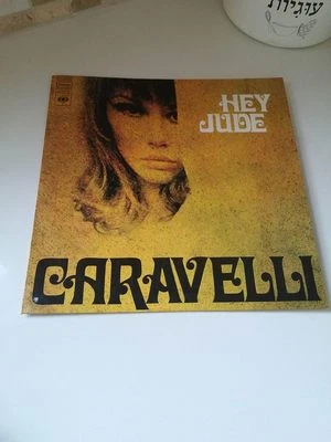 CARAVELLI HEY JUDE ISRAELI ULTRA RARE BEATLES JOHNY JOHNNY HALLYDAY LP - Image 1 of 4