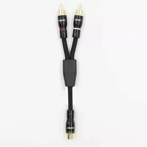 T-Spec V16RCA-Y1 V16 Serie Cinch Audiokabel vergoldetes Kupfer 1 Buchse 2 Stecker - Bild 1 von 5