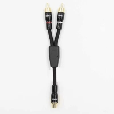 T-Spec V16RCA-Y1 V16 Series RCA Audio Cables Gold-plated Copper 1 Female 2 Males - Image 1 of 4