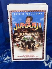 Jumanji Robin Williams Movie VHS Clamshell Case 1995 See Description