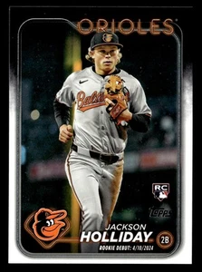 2024 Topps Update Jackson Holliday #US97 Rookie Debut RC Orioles - Picture 1 of 2
