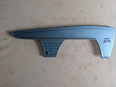 Carter protège chaine de vélo ancien vintage bleue MOTOBECANE - Photo 1/4