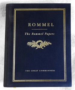 The Rommel Papers The Great Commanders Series 1995 First Printing - Picture 1 of 3