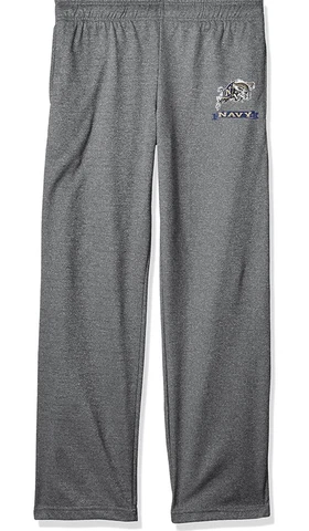 Brand New Navy Midshipmen Poly Fleece Pants Gray Workout Sweatpants Cover