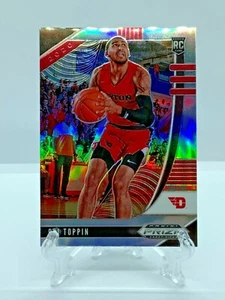 2020-21 Panini Prizm Draft Picks Prizms Silver #47 Obi Toppin RC - Picture 1 of 2