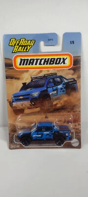 Matchbox - Off-Road Rally 2016 Chevy Colorado Xtreme 1/6 Blue - Image 1 of 4