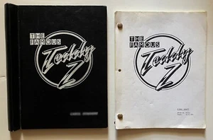 The Famous Teddy Z Borrador Final Guión y Carpeta de Espectáculos 1989 Jon Cryer Alex Rocco - Imagen 1 de 9