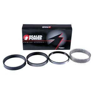 Speed Pro E243K SBC Chevy 400 377 Moly Piston Rings Standard STD 4.125" Bore - Picture 1 of 4