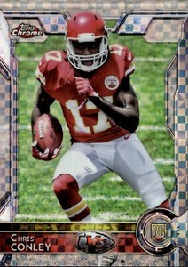 2015 Topps Chrome #159 Chris Conley RC Xfractors