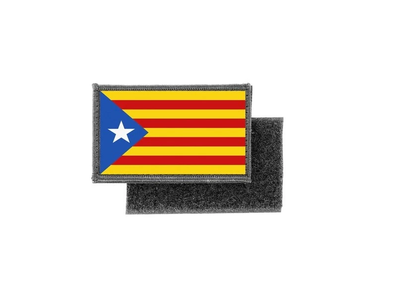 Flag Patch Printed Badge Country Catalonia Catalunya R2