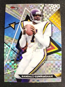 2024 Topps Composite Randall Cunningham Finest XFRACTOR REF Ccard #211 Vikings - Picture 1 of 2