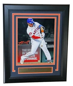Yainer Diaz handsigniert gerahmt 8x10 Foto Houston Astros Tristar - Bild 1 von 3