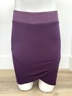 Hard Tail Forever Plum Purple Cross Front Skirt, Size XS, EUC!