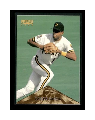 1996 Pinnacle Pittsburgh Pirates Baseball Card #285 Carlos Garcia - Image 1 of 2