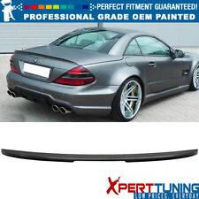 Fits 03-11 Benz SL-Class 2Dr R230 ABS Rear Trunk Spoiler - OEM Painted Color