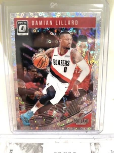 2018-19 Panini Donruss Optic Damian Lillard Fast Break Disco #1 - Picture 1 of 2