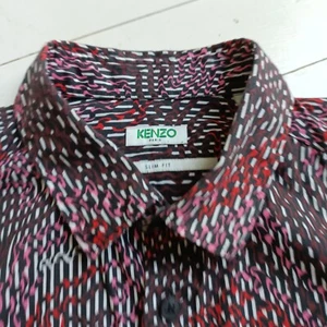KENZO MEN'S SHIRT Size MED - SLIM FITTING - STYLISH & GREAT CONDITION Cost £200+ - Picture 1 of 16