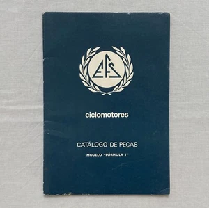 Vintage Portuguese motorcycles EFS Eurico Ferreira de Sucena "Formula 1" catalog - Picture 1 of 7