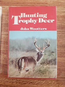 Hunting Trophy Deer by John Wooters HB DJ 1977 - Picture 1 of 1