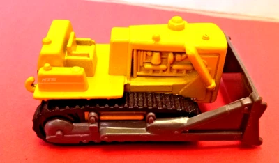 "Tractor bulldozer Tonka de Hasbro XTS 1999 diésel metal fundido a presión amarillo 3,25""" Foto 1 de 4