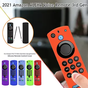 Miękki silikonowy pokrowiec ochronny do A-mazon ALEXA Fire TV Stick (3. generacji) pilot A - Zdjęcie 1 z 21