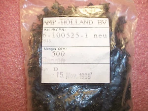 QTY (500) 6-100525-1 AMP 2mm Z-PACK CODING KEYS NOS - Picture 1 of 3