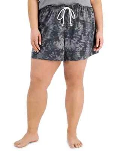 Pantalones cortos para dormir Jenni talla grande 1X para mujer ropa de salón pijama pijama gris - Imagen 1 de 11