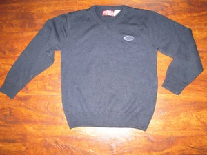 Youth Large Knit Crew Neck Uniform Sweater Culver Academy Logo, EUC - Picture 1 of 2