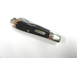 VINTAGE SCHRADE USA OLD TIMER #S-OTHP HORSE PICK POCKET KNIFE LIGHTLY USED - Picture 1 of 12