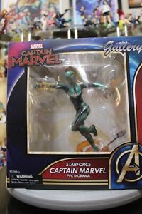 Diamond Select Marvel Gallery Starforce Captain Marvel PVC Diorama Statue Boxed