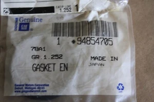 OE GM 94854705 Thermostat Housing Seal 1985-1997 NOVA & PRISM 1.6L, 1.8L - Foto 1 di 2