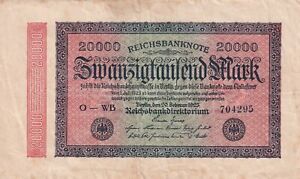 Germany 20 000 Mark 1923