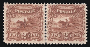 MOMEN: US STAMPS #113-E3g ESSAY UNGRILLED/GRILLED MINT OG H LOT #79412* - Picture 1 of 2