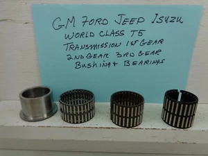CAMARO MUSTANG JEEP ISUZU CLASE MUNDIAL T5 TRANS EJE PRINCIPAL COJINETES Y BUJES - Imagen 1 de 3