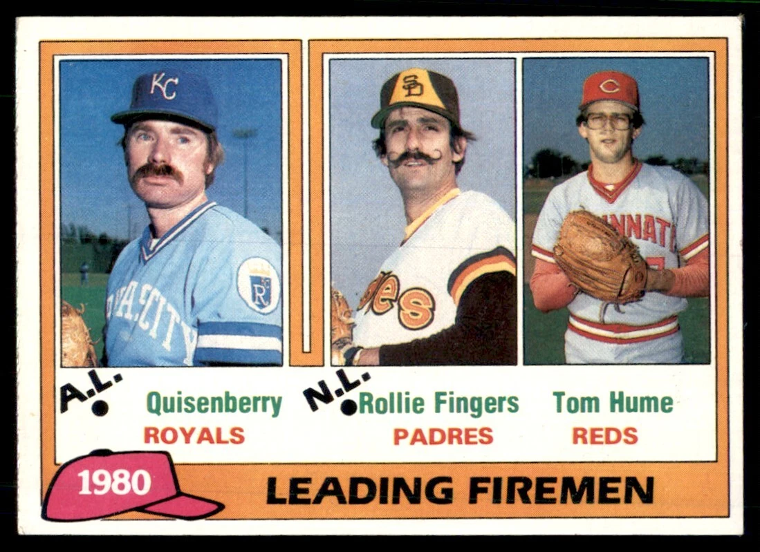 1981 Topps Coca-Cola Kansas City Royals Dan Quisenberry Kansas City Royals #7